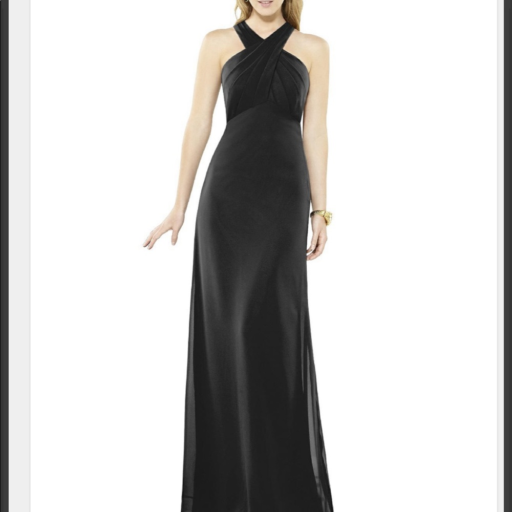 After Six Bridesmaid Dress- Black